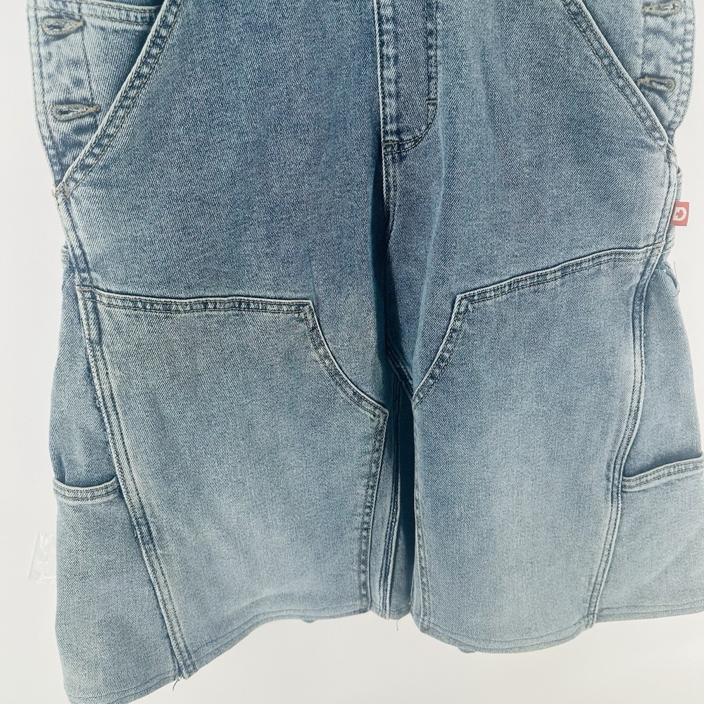 Rare Dovetail Workwear Womens‎ Denim Skirt Bib Sz 6 Carpenter Overalls R1034 - Picture 3 of 9